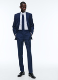 Wool double-breasted striped suit - C3DOCO-DC22-D029