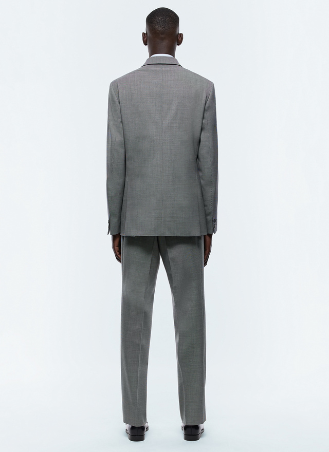 Men's virgin wool and elastane suit Fursac - C3DOPT-DC08-B001