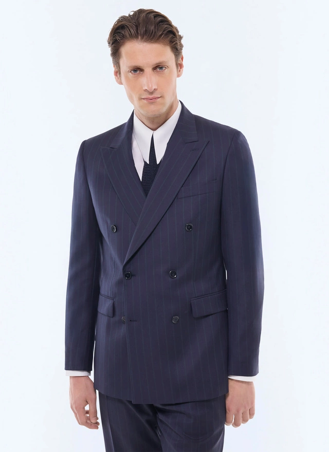 Men's navy blue suit Fursac - C3FOUG-GC07-D030
