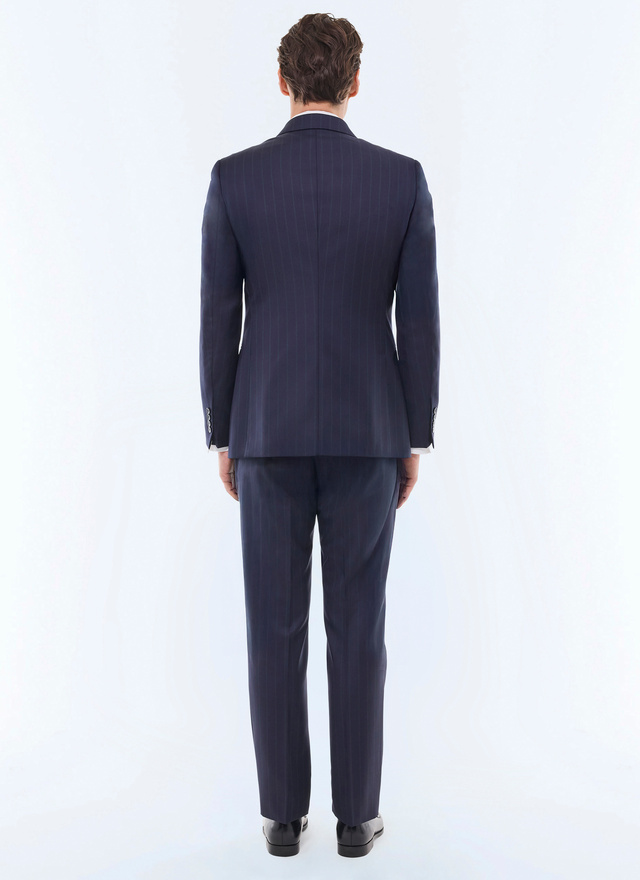 Men's certified virgin wool twill suit Fursac - C3FOUG-GC07-D030
