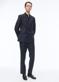 Wool 6-button double-breasted suit - C3CASA-CC15-D030