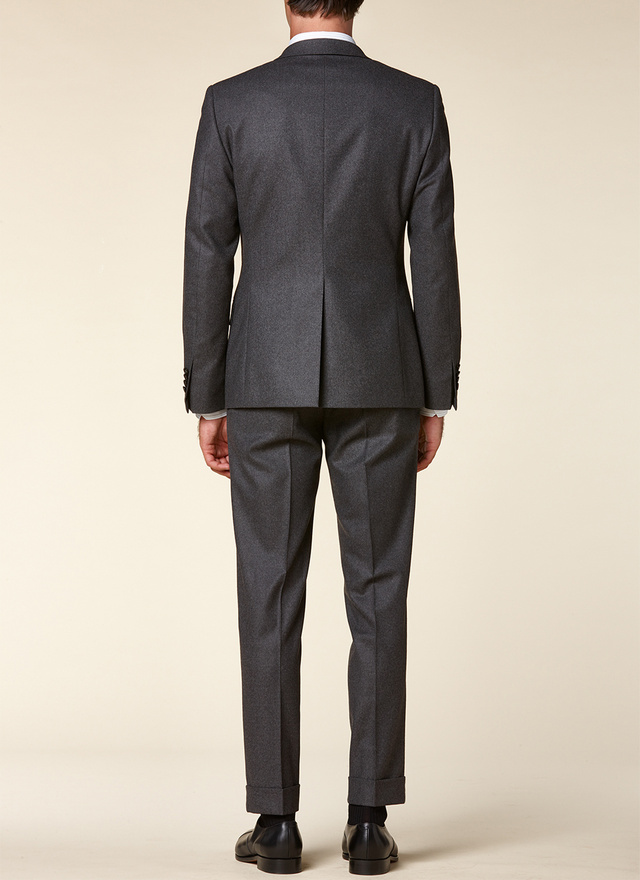 Men's grey istretch wool flannel suit Fursac - C3ILYA-OC55-29