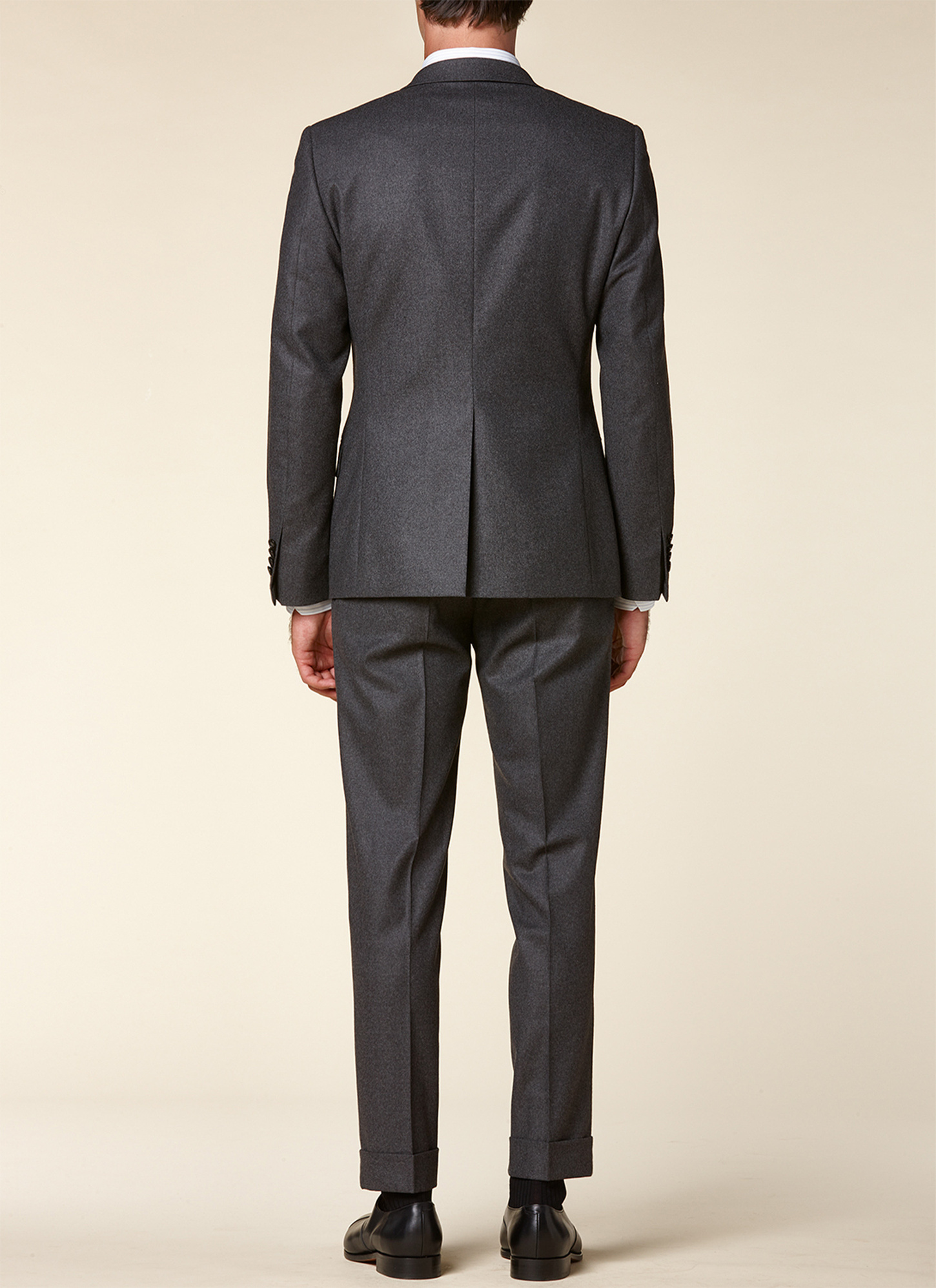 Men's grey istretch wool flannel suit Fursac - C3ILYA-OC55-29