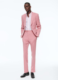 Antique pink wool serge suit - C3AVRA-BC33-82