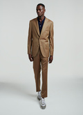 Beige Solaro wool suit - C3VOXO-VC48-12