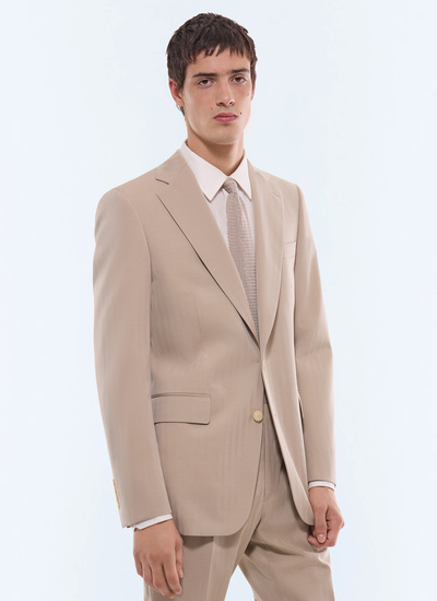 Men's beige suit Fursac - C3JEXU-JC04-A006