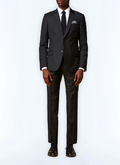 Wool serge fitted suit - C3EXUN-RC33-20