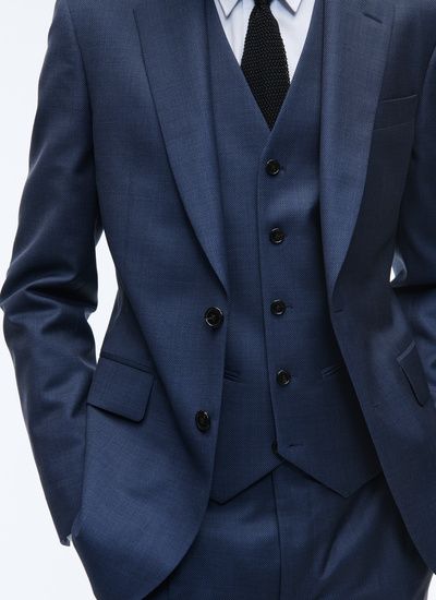 Men's blue suit Fursac - C3AXUN-AC13-34