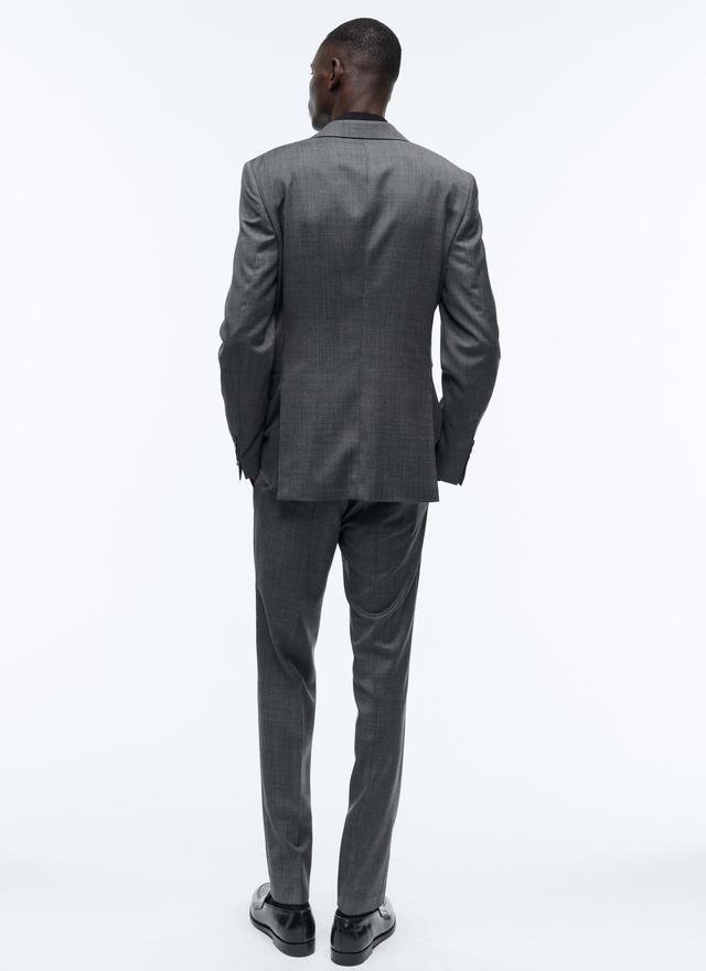 Men's grey virgin wool suit Fursac - 22HC3AXLO-AC08/22