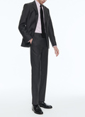 Charcoal grey end-on-end wool suit - C3AXUN-F567-29