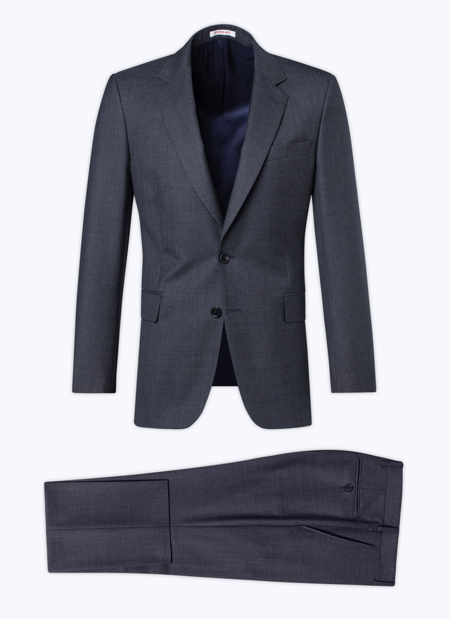 Men's charcoal grey - end-on-end suit Fursac - C1AXUN-CC64-B029