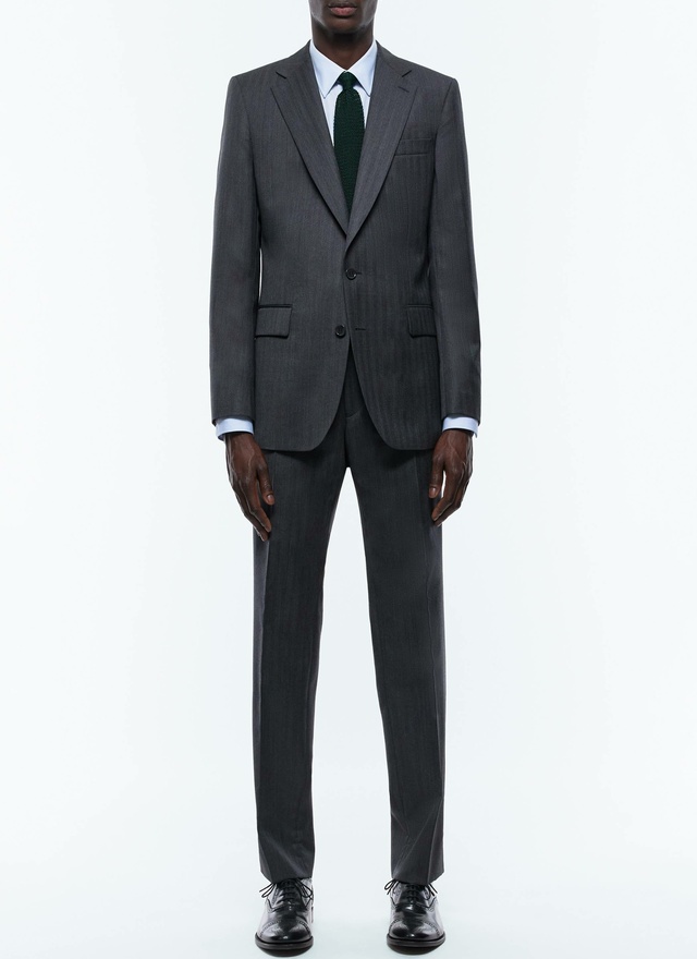 Men's charcoal grey suit Fursac - C3ECOM-EC18-B021