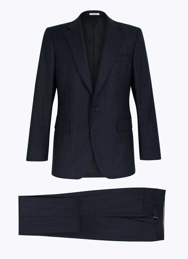 Men's grey virgin wool suit Fursac - C3ERZA-EC31-B022