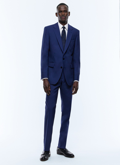 Men's denim blue suit Fursac - C3EXUN-BV01-D012