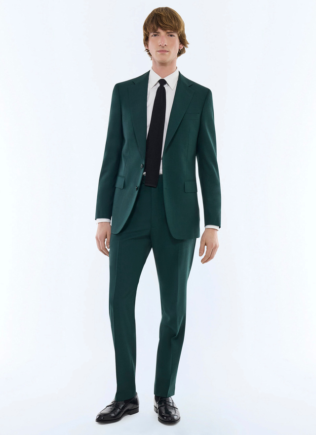 Men's forrest green suit Fursac - C3ERZA-BC19-41