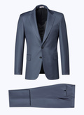 Grey wool serge suit - 22HC3VRAP-VC41/28