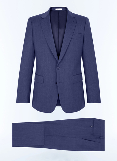 Men's grey blue suit Fursac - C3FOXA-GC16-D028