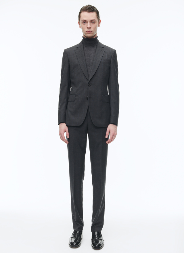 Men's suit grey virgin wool Fursac - C3AXUN-AC37-21