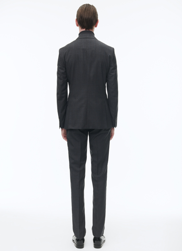 Men's grey virgin wool suit Fursac - C3AXUN-AC37-21