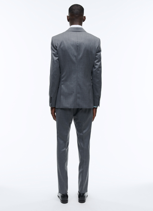 Men's grey suit Fursac - C3APPO-AC32-23