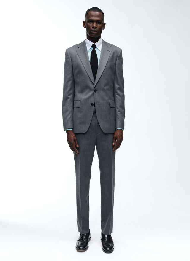 Men's grey suit Fursac - C3APPO-AC32-23