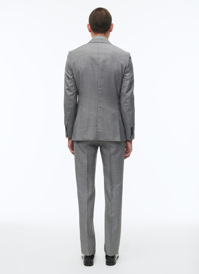 Men's grey wool caviar suit Fursac - C3AXLO-AC36-24