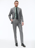 Grey wool caviar suit - C3AXLO-AC36-24