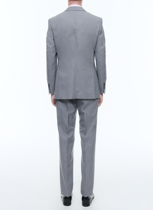 Men's virgin wool canvas suit Fursac - C3AXUN-AV06-B005