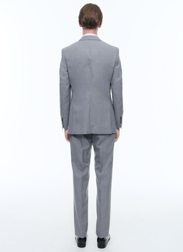 Men's virgin wool canvas suit Fursac - C3AXUN-AV06-B005