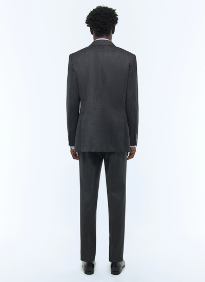 Men's end-on-end virgin wool suit Fursac - C3AXUN-VC23-21