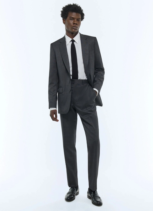 Men's grey suit Fursac - C3AXUN-VC23-21