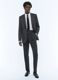 End on end wool fitted suit - C3AXUN-VC23-21