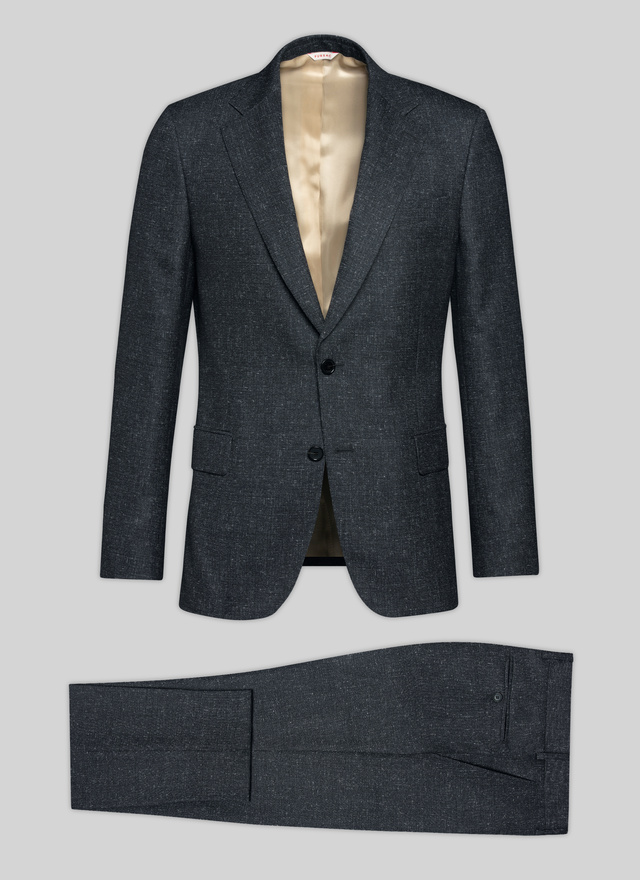 Men's grey - flecked suit Fursac - 22EC3VOXO-VC47/24