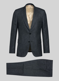 Flecked grey wool tweed suit - 22EC3VOXO-VC47/24