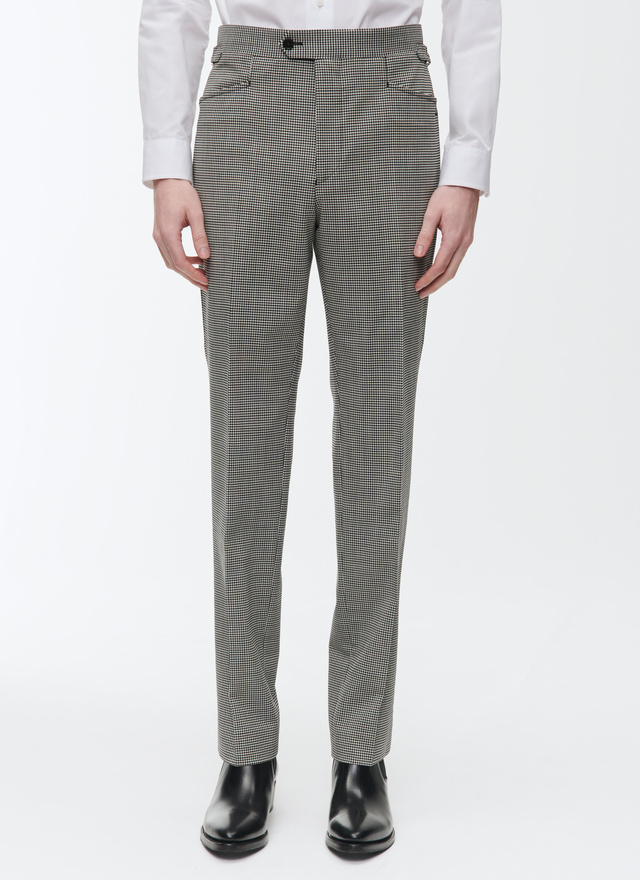 Men's grey virgin wool and elastane suit Fursac - C3CADO-CC52-B001