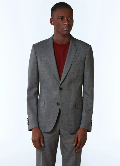 Men's grey suit Fursac - C3EXUN-RC18-22