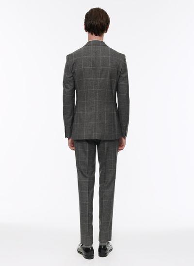 Men's grey virgin wool suit Fursac - C3AXUN-AC39-22