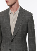 Wool suit with Prince of Wales pattern - C3AXUN-AC39-22
