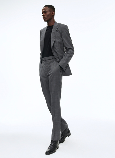 Men's grey suit Fursac - C3BAPO-BC11-22