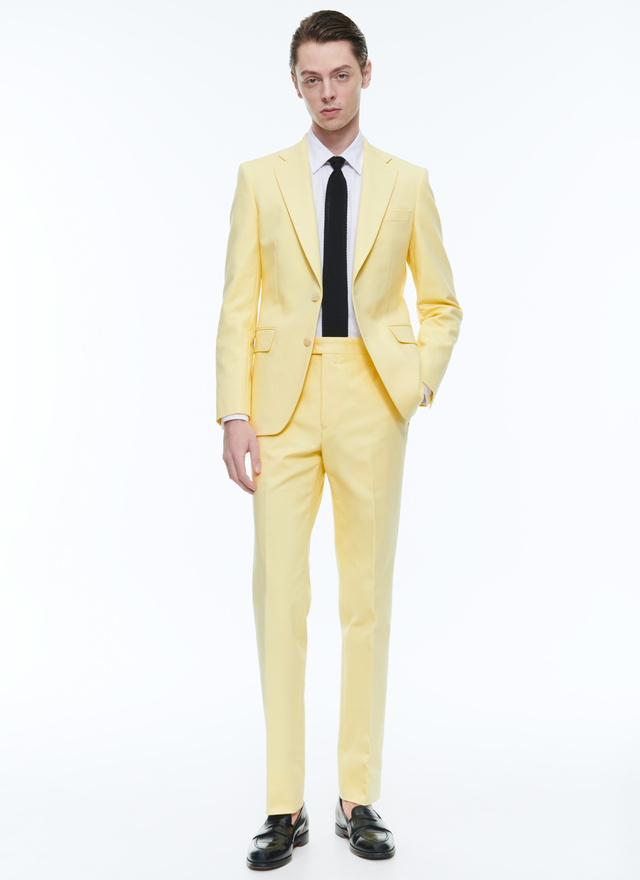 Men's light yellow suit Fursac - C3CIXE-DC04-E002