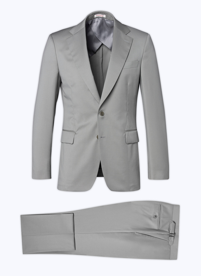 Men's green virgin wool serge suit Fursac - 23EC3BOLY-BC03/45