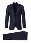Navy blue wool serge suit - C1AXUN-AC80-31