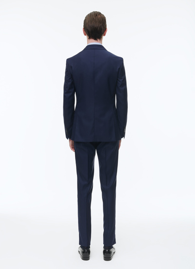 Men's blue, navy blue virgin wool suit Fursac - C3AXUN-AC02-30