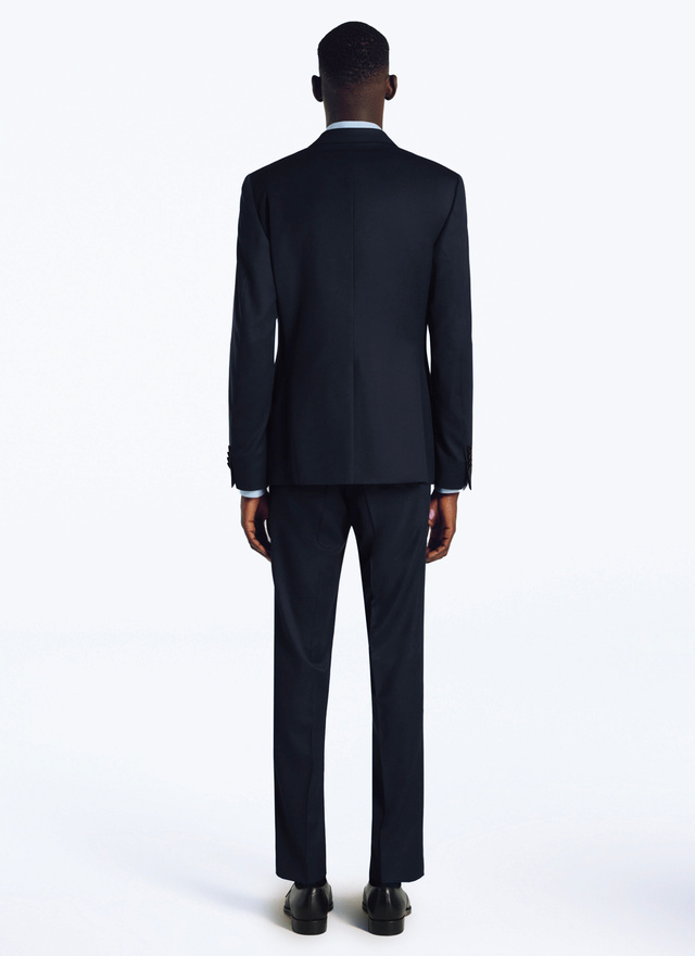 Men's navy blue suit Fursac - C3AXUN-F599-30