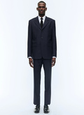 Wool and mohair serge fitted suit - C3DADO-DC19-D030