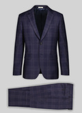 Prince of Wales pattern wool flannel suit - C3PREL-TC37-31