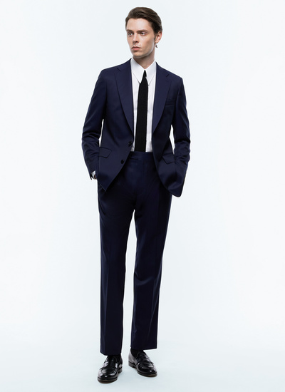 Men's navy blue suit Fursac - C3EDNA-EC03-D030