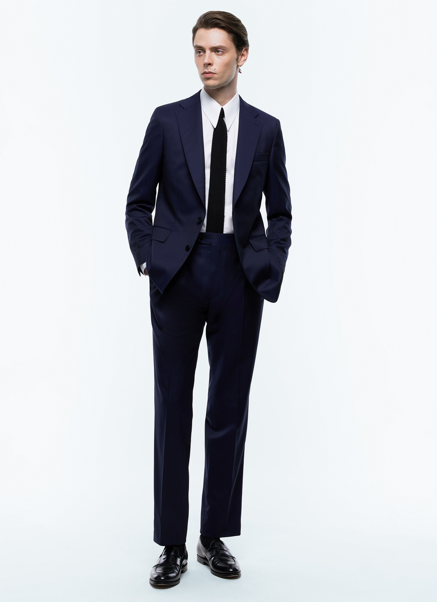 Men's navy blue suit Fursac - C3EDNA-EC03-D030