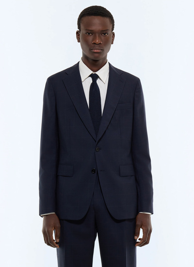 Men's navy blue suit Fursac - C3JARA-JC11-D030