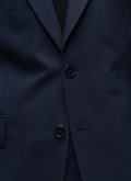 Wool canvas suit with micro checks - 22HC3AXUN-AC11/31